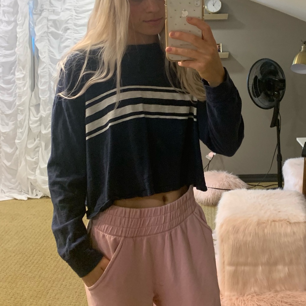 Stripe hollister top